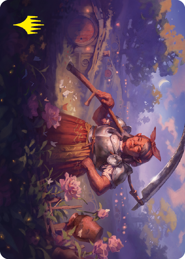 Took Reaper Art Card (Gold-Stamped Signature) [The Lord of the Rings: Tales of Middle-earth Art Series] | Good Games North