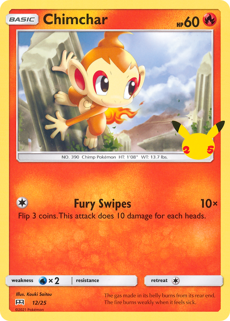 Chimchar (12/25) [McDonald's 25th Anniversary] | Good Games North