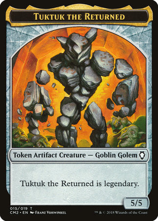 Tuktuk the Returned Token [Commander Anthology Volume II Tokens] | Good Games North