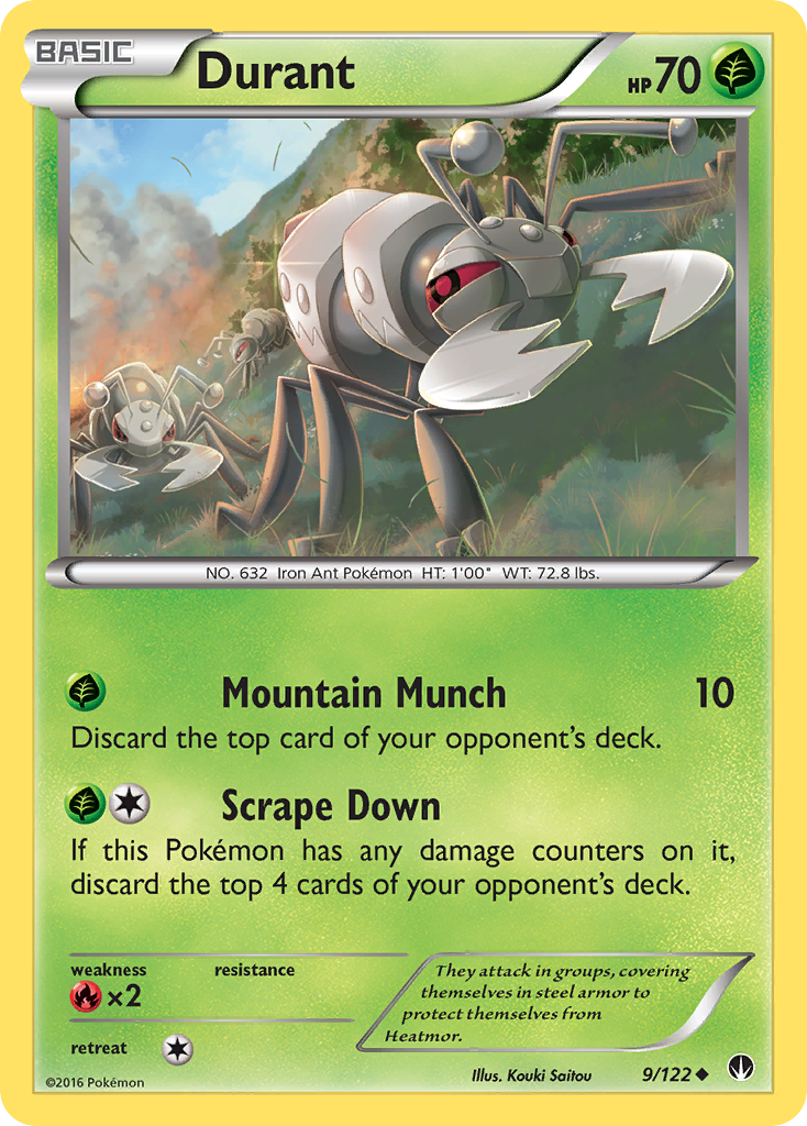 Durant (9/122) [XY: BREAKpoint] | Good Games North
