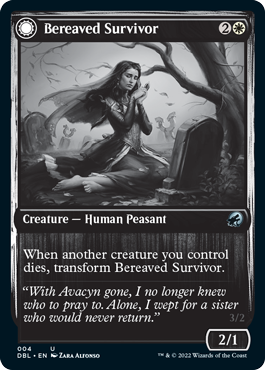 Bereaved Survivor // Dauntless Avenger [Innistrad: Double Feature] | Good Games North