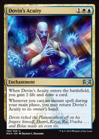 Dovin's Acuity [Ravnica Allegiance] | Good Games North