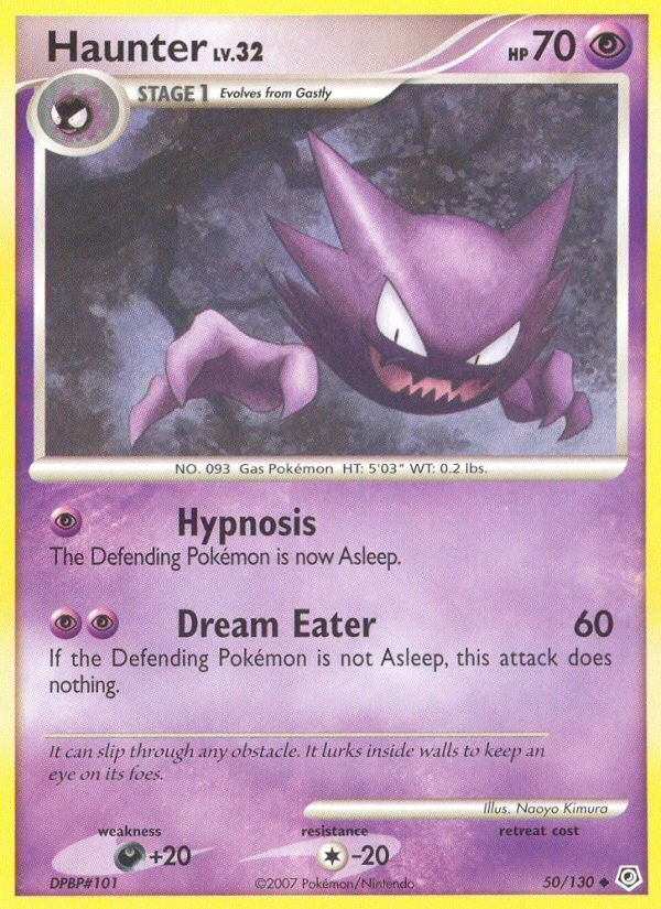 Haunter (50/130) [Diamond & Pearl: Base Set] | Good Games North