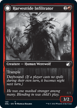 Harvesttide Infiltrator // Harvesttide Assailant [Innistrad: Double Feature] | Good Games North