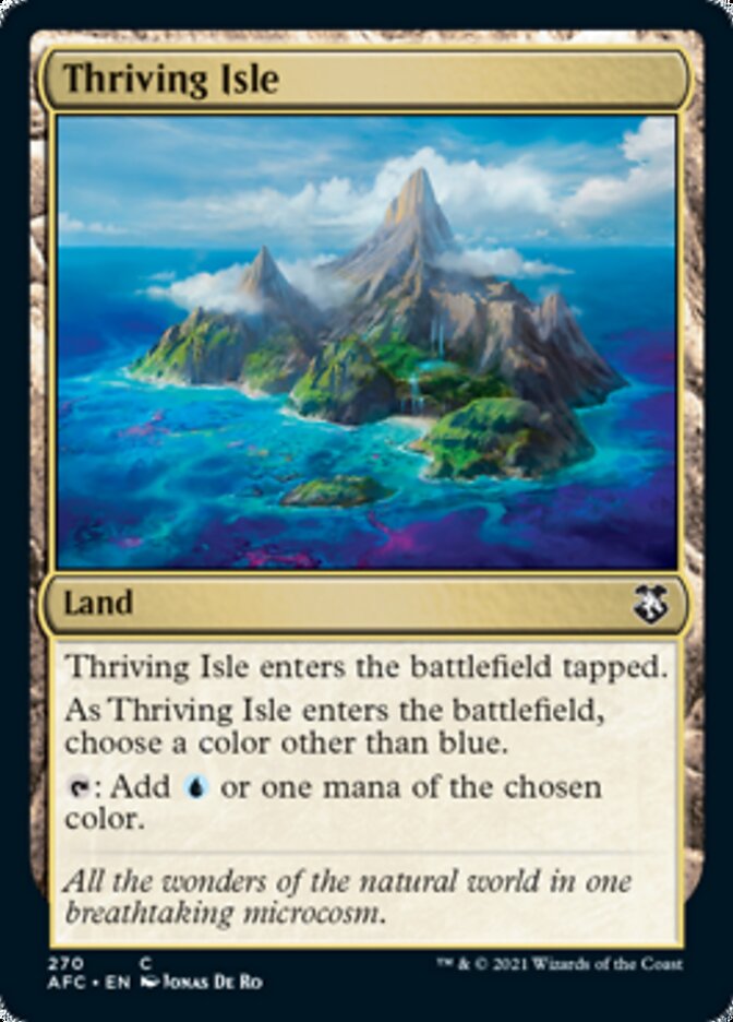 Thriving Isle [Dungeons & Dragons: Adventures in the Forgotten Realms Commander] | Good Games North