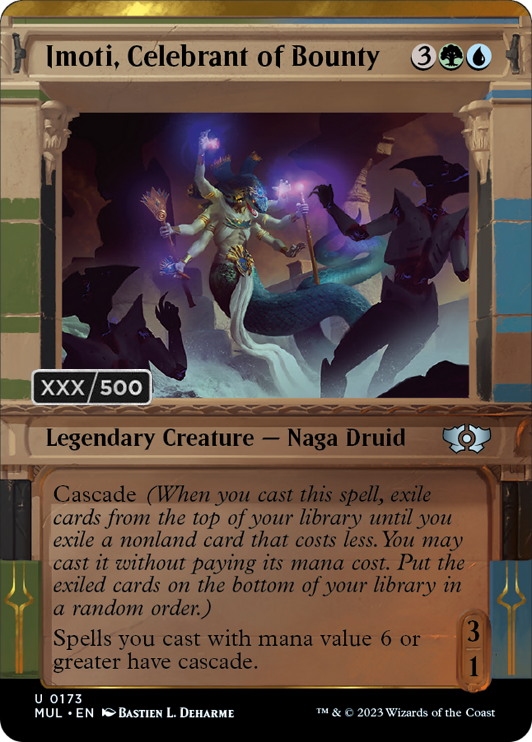 Imoti, Celebrant of Bounty (Serialized) [Multiverse Legends] | Good Games North