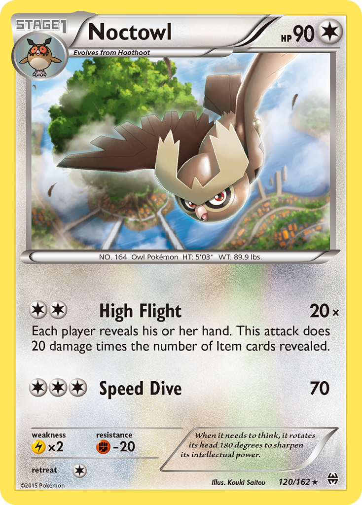 Noctowl (120/162) [XY: BREAKthrough] | Good Games North