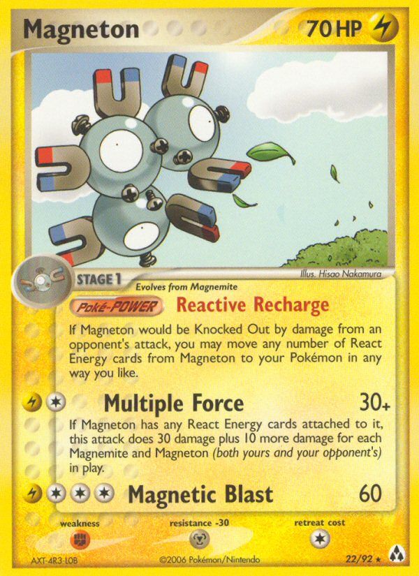 Magneton (22/92) [EX: Legend Maker] | Good Games North