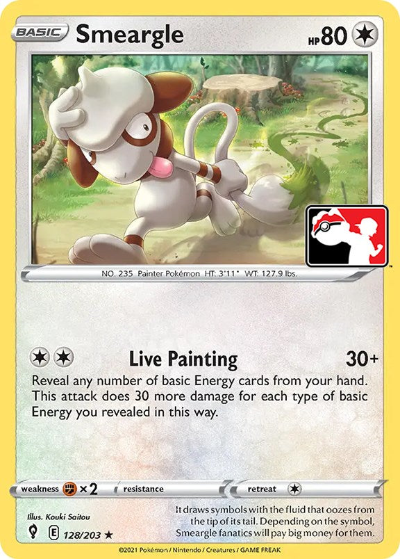 Smeargle (128/203) [Prize Pack Series One] | Good Games North
