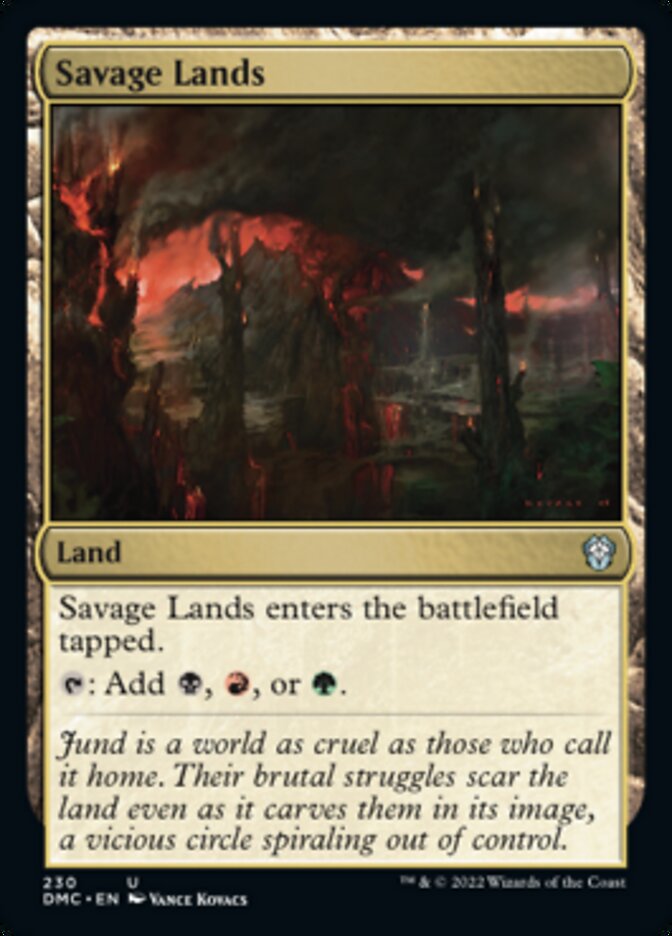 Savage Lands [Dominaria United Commander] | Good Games North