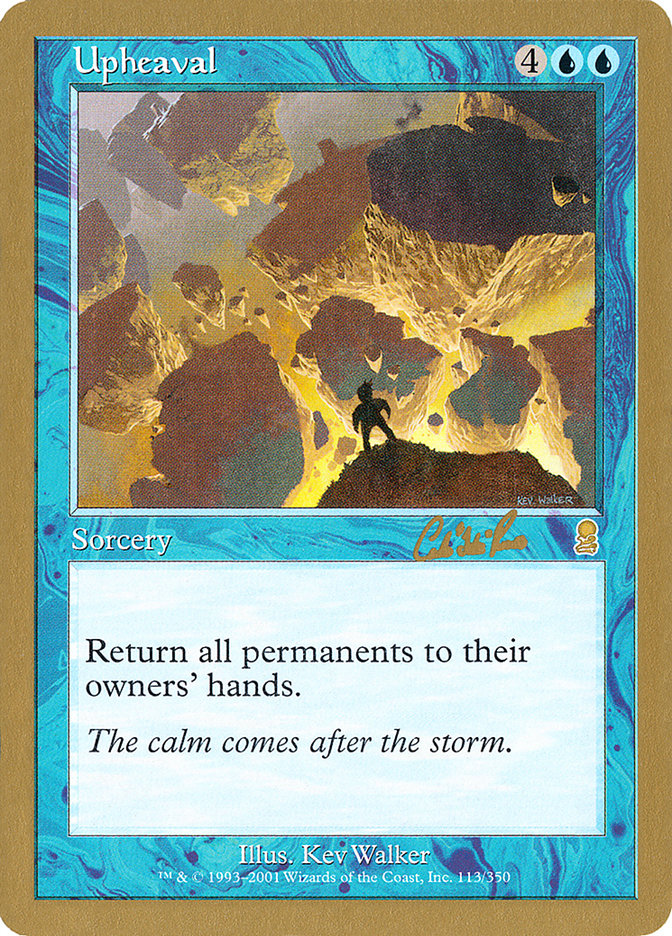Upheaval (Carlos Romao) [World Championship Decks 2002] | Good Games North