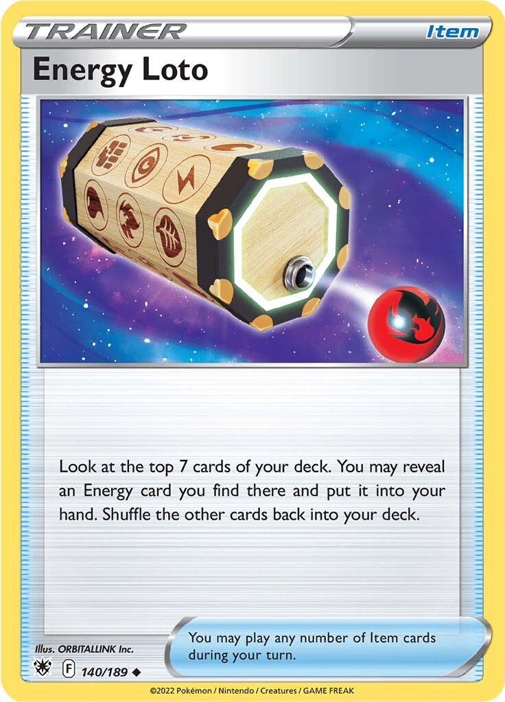 Energy Loto (140/189) [Sword & Shield: Astral Radiance] | Good Games North