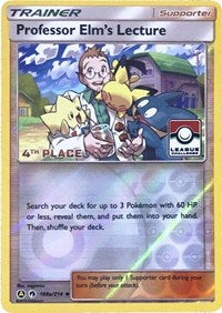 Professor Elms Lecture (188a/214) (League Promo 4th Place) [Sun & Moon: Lost Thunder] | Good Games North