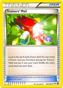 Trainers' Mail (92a/108) (Alternate Art Promo) [XY: Roaring Skies] | Good Games North