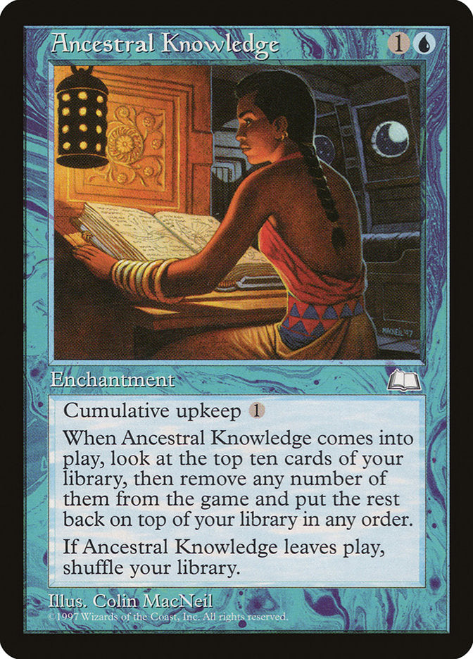 Ancestral Knowledge [Weatherlight] | Good Games North