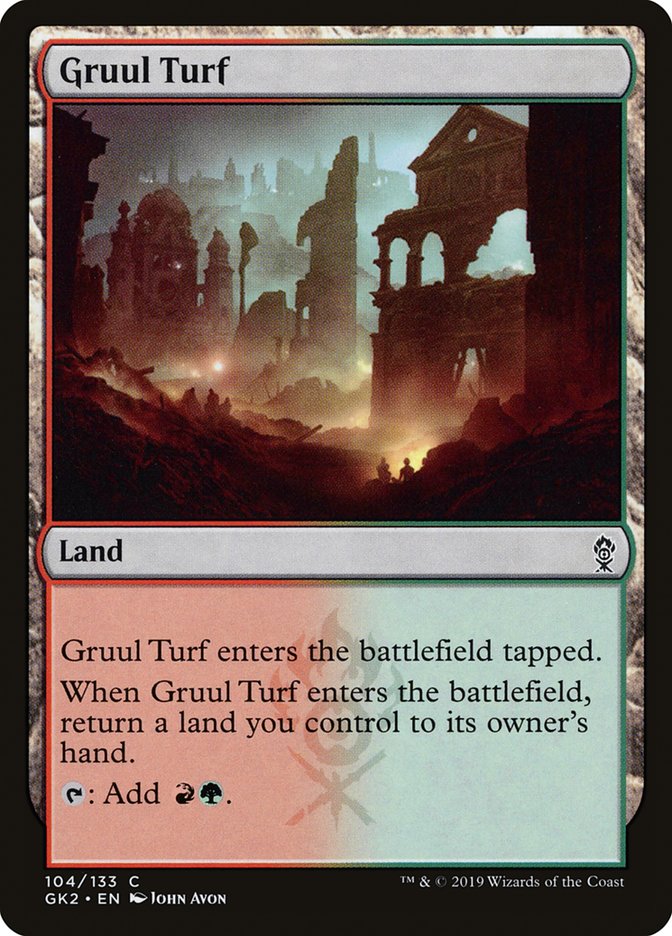Gruul Turf [Ravnica Allegiance Guild Kit] | Good Games North