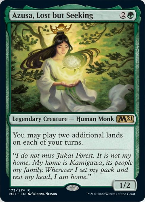 Azusa, Lost but Seeking [Core Set 2021] | Good Games North