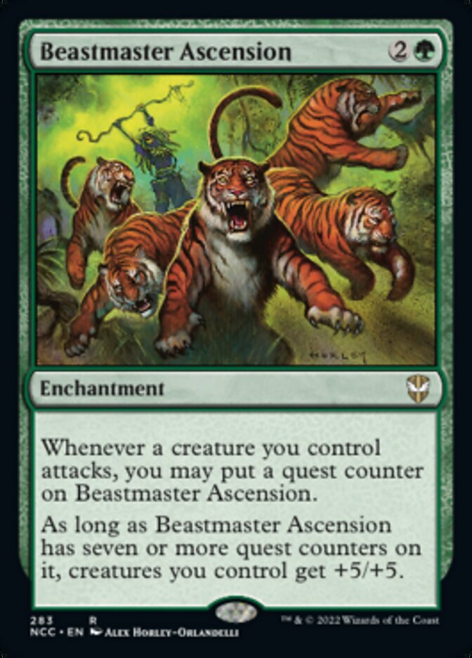 Beastmaster Ascension [Streets of New Capenna Commander] | Good Games North