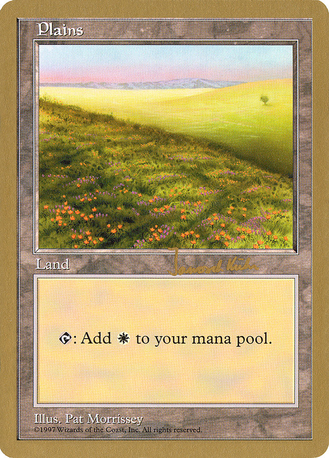 Plains (jk431) (Janosch Kuhn) [World Championship Decks 1997] | Good Games North
