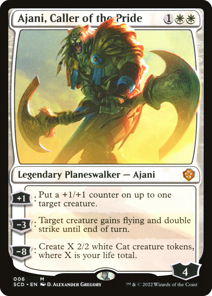 Ajani, Caller of the Pride [Starter Commander Decks] | Good Games North