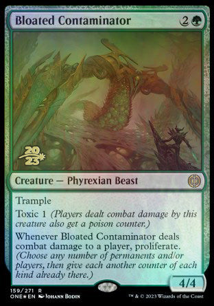 Bloated Contaminator [Phyrexia: All Will Be One Prerelease Promos] | Good Games North