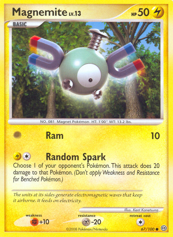 Magnemite (67/100) [Diamond & Pearl: Stormfront] | Good Games North