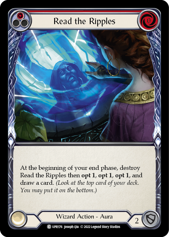 Read the Ripples (Red) [UPR176] (Uprising)  Rainbow Foil | Good Games North
