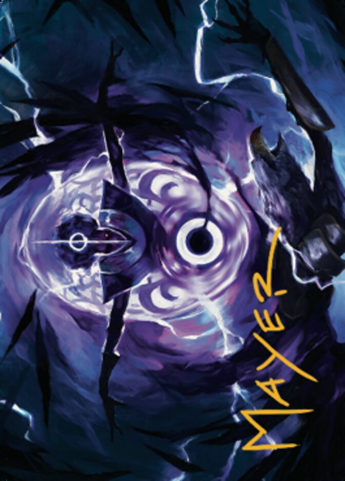 Rona's Vortex Art Card (Gold-Stamped Signature) [Dominaria United Art Series] | Good Games North