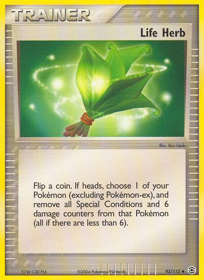 Life Herb (93/112) [EX: FireRed & LeafGreen] | Good Games North