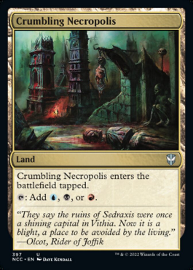 Crumbling Necropolis [Streets of New Capenna Commander] | Good Games North