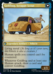 Goldbug, Humanity's Ally // Goldbug, Scrappy Scout [Universes Beyond: Transformers] | Good Games North