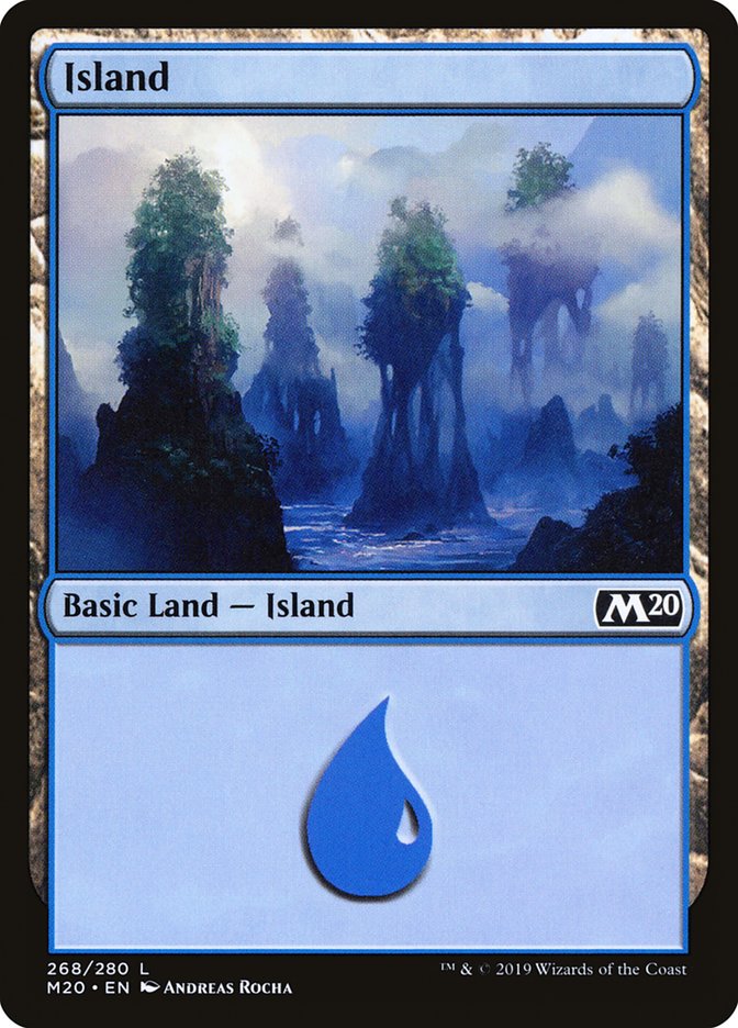 Island (#268) [Core Set 2020] | Good Games North