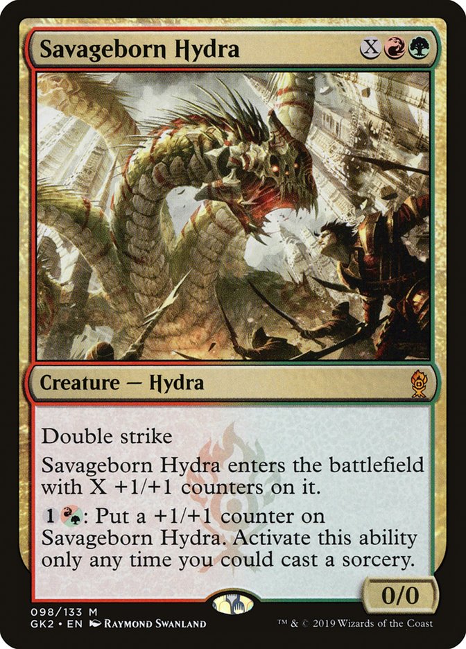 Savageborn Hydra [Ravnica Allegiance Guild Kit] | Good Games North