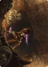 Dogged Pursuit Art Card [Kaldheim: Art Series] | Good Games North