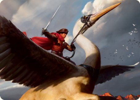Rem Karolus, Stalwart Slayer Art Card [Innistrad: Midnight Hunt Art Series] | Good Games North