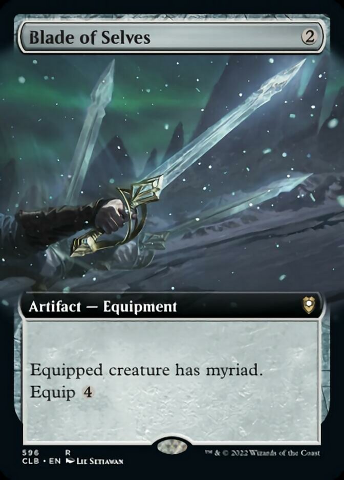 Blade of Selves (Extended Art) [Commander Legends: Battle for Baldur's Gate] | Good Games North