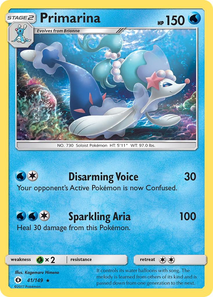 Primarina (41/149) [Sun & Moon: Base Set] | Good Games North