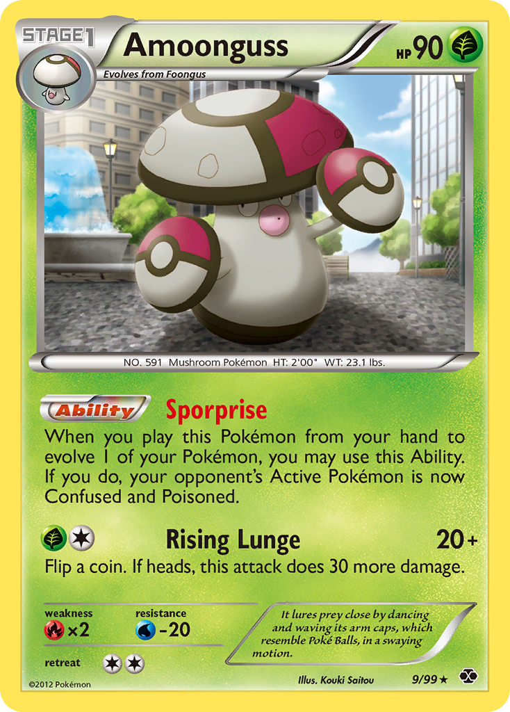 Amoonguss (9/99) [Black & White: Next Destinies] | Good Games North