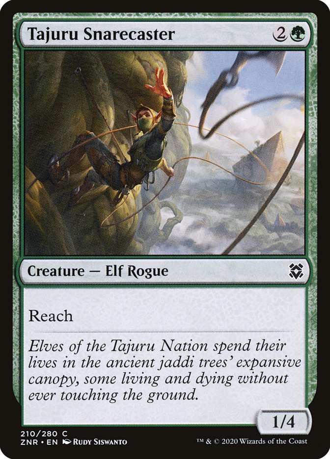 Tajuru Snarecaster [Zendikar Rising] | Good Games North