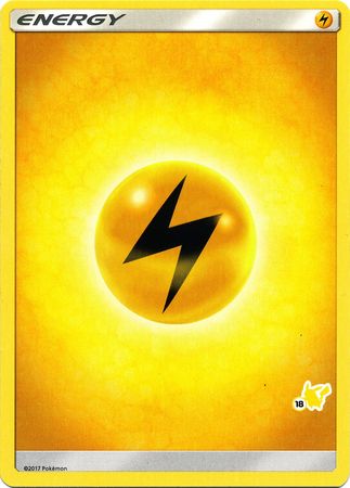 Lightning Energy (Pikachu Stamp #18) [Battle Academy 2020] | Good Games North