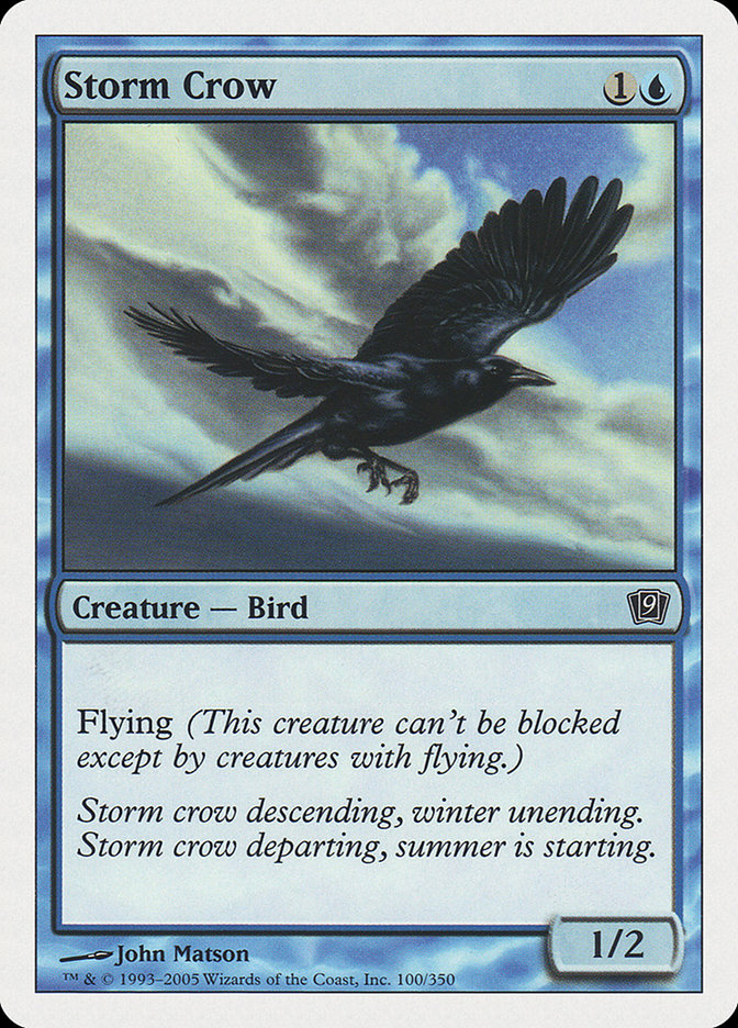 Storm Crow [Ninth Edition] | Good Games North