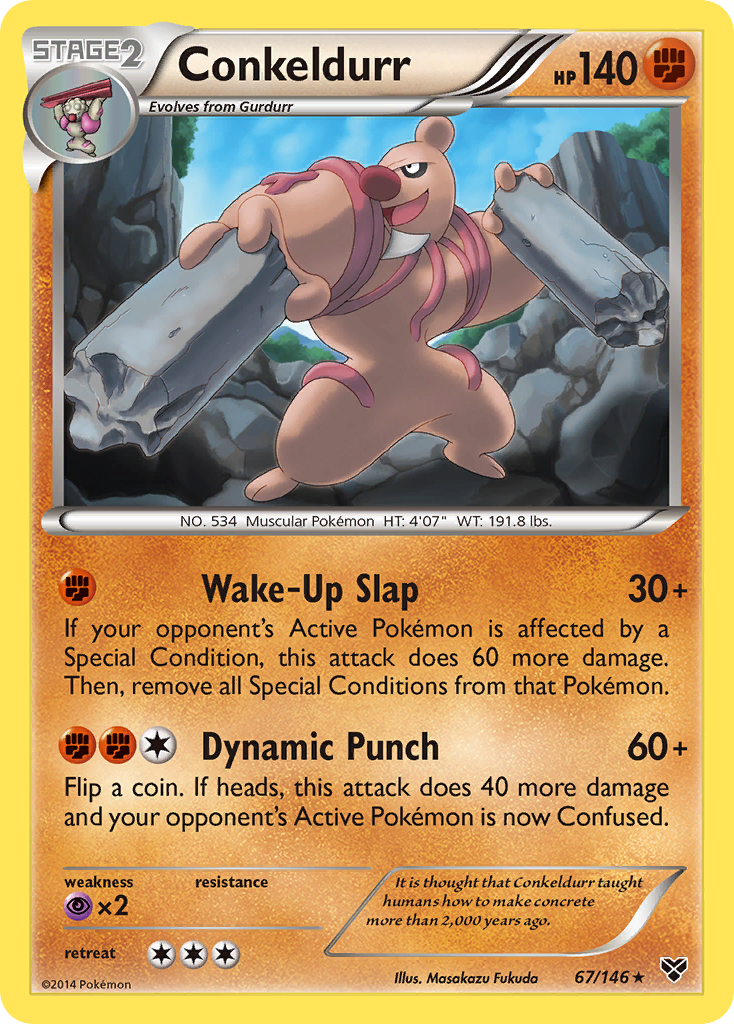 Conkeldurr (67/146) [XY: Base Set] | Good Games North
