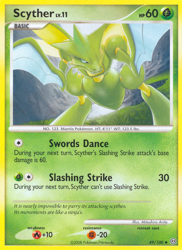 Scyther (49/100) [Diamond & Pearl: Stormfront] | Good Games North