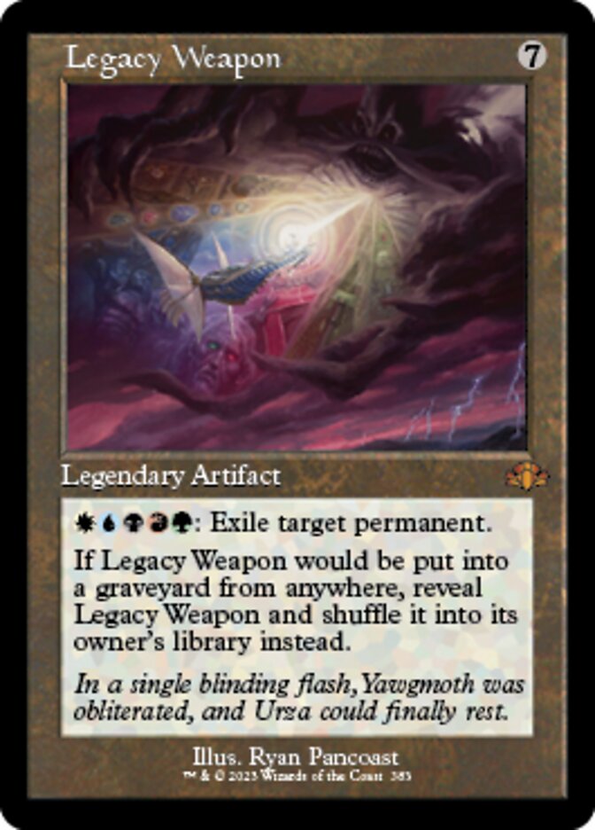 Legacy Weapon (Retro) [Dominaria Remastered] | Good Games North