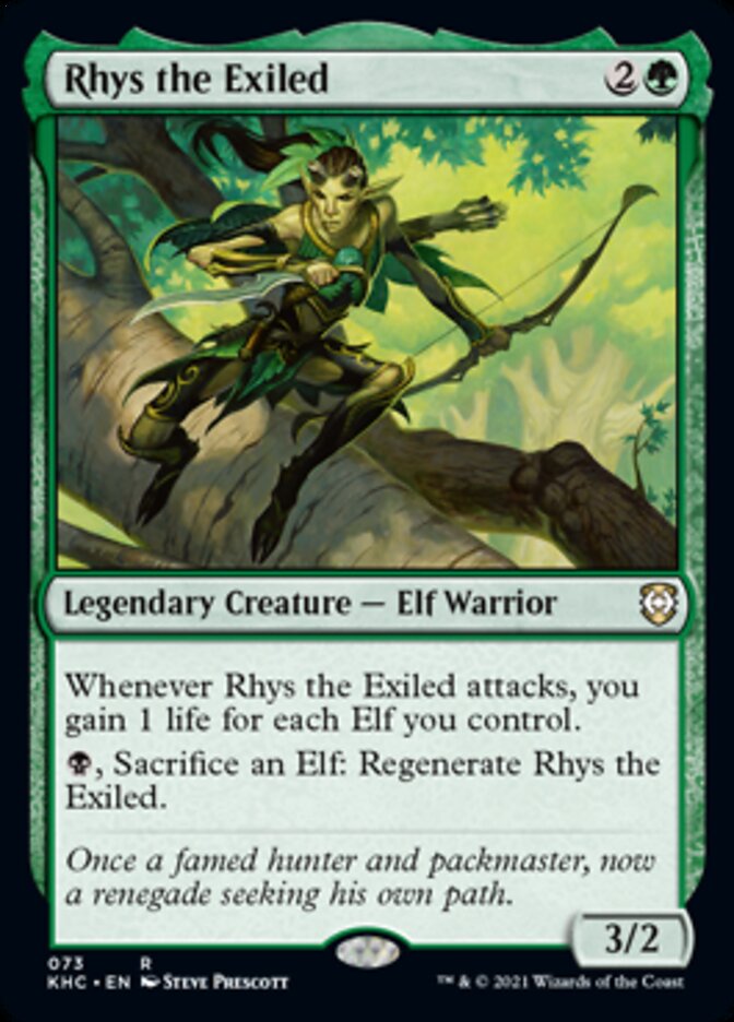 Rhys the Exiled [Kaldheim Commander] | Good Games North