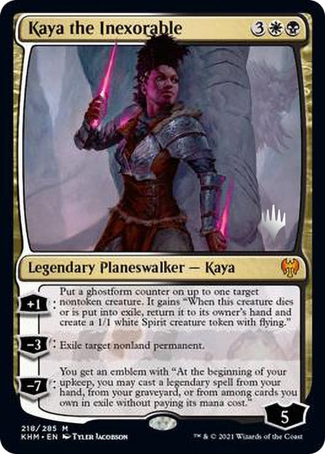 Kaya the Inexorable [Kaldheim Promo Pack] | Good Games North