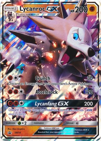 Lycanroc GX (SM14) (Jumbo Card) [Sun & Moon: Black Star Promos] | Good Games North