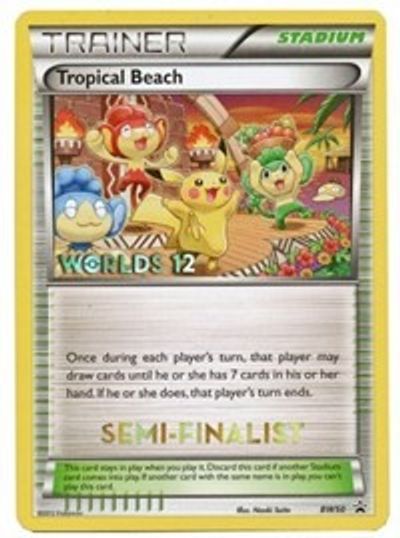 Tropical Beach (BW50) (Semi Finalist) [Black & White: Black Star Promos] | Good Games North