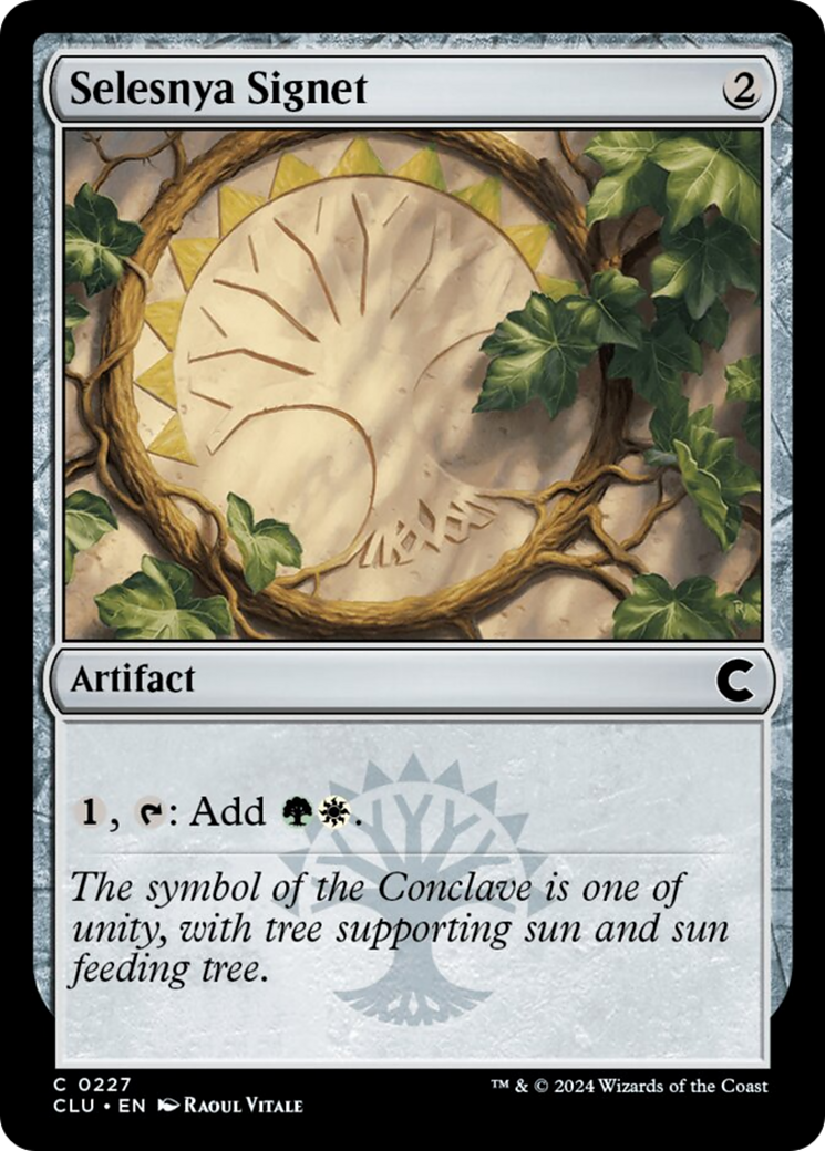 Selesnya Signet [Ravnica: Clue Edition] | Good Games North