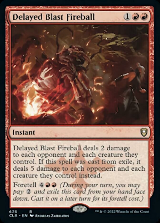 Delayed Blast Fireball [Commander Legends: Battle for Baldur's Gate] | Good Games North